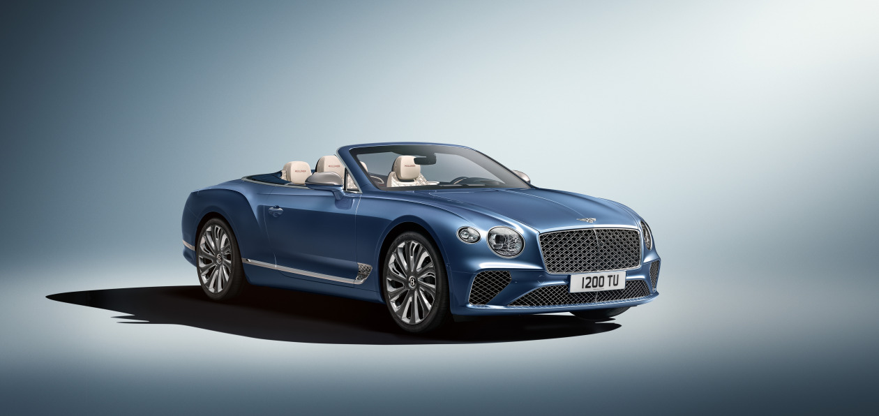 Bentley показал кабриолет Continental GT от ателье Mulliner