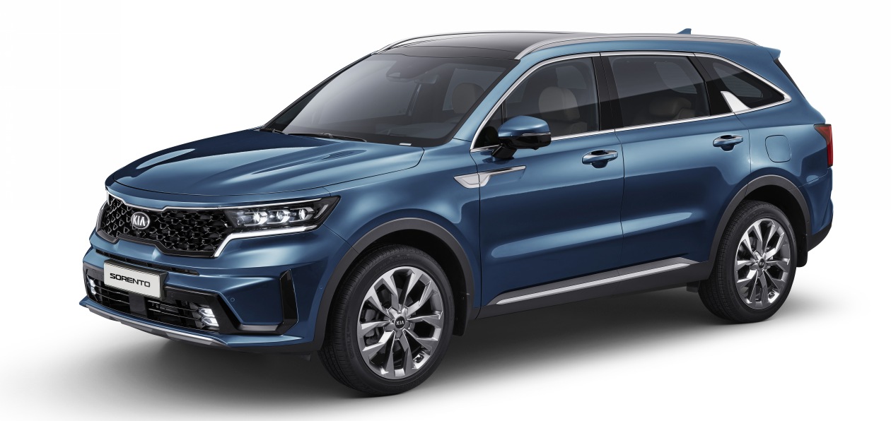 Kia рассказала о двигателях для нового Sorento