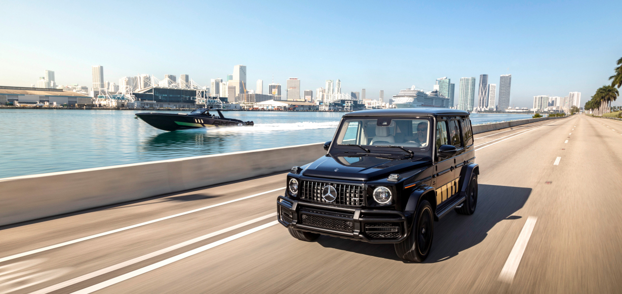 Mercedes-AMG представил спецверсию G-class и одноименный скоростной катер