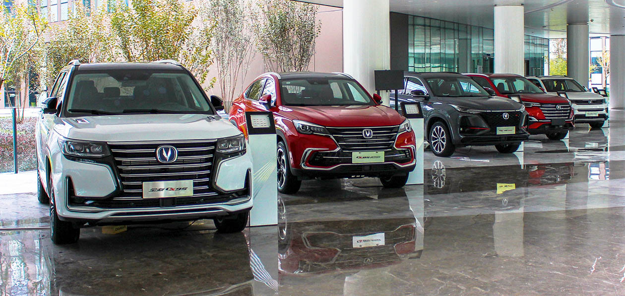 Экспресс-тест Changan СS35Plus, CS55, CS75Plus, CS85 Coupe и CS95: изучаем гамму кроссоверов на полигоне в Китае
