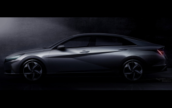 Hyundai показал тизер Elantra 2021 модельного года