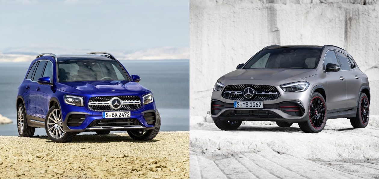 Mercedes оценил в рублях пару новых компактных кроссоверов