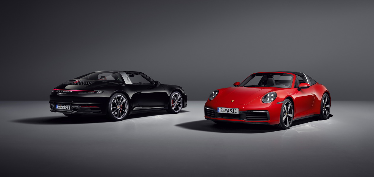 Porsche представил новый 911 Targa