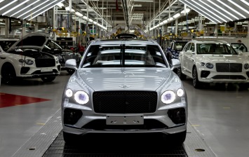 Новый Bentley Bentayga встал на конвейер