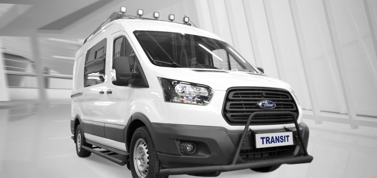 Ford представил в России Transit для охотников и рыболовов