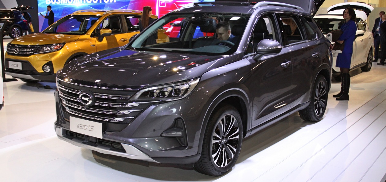 GAC GS5 прошел сертификацию в России