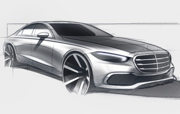 Mercedes назвал дату премьеры нового S-Class