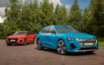 Встречаем Audi e-tron: первый тест немецкого электромобиля в России