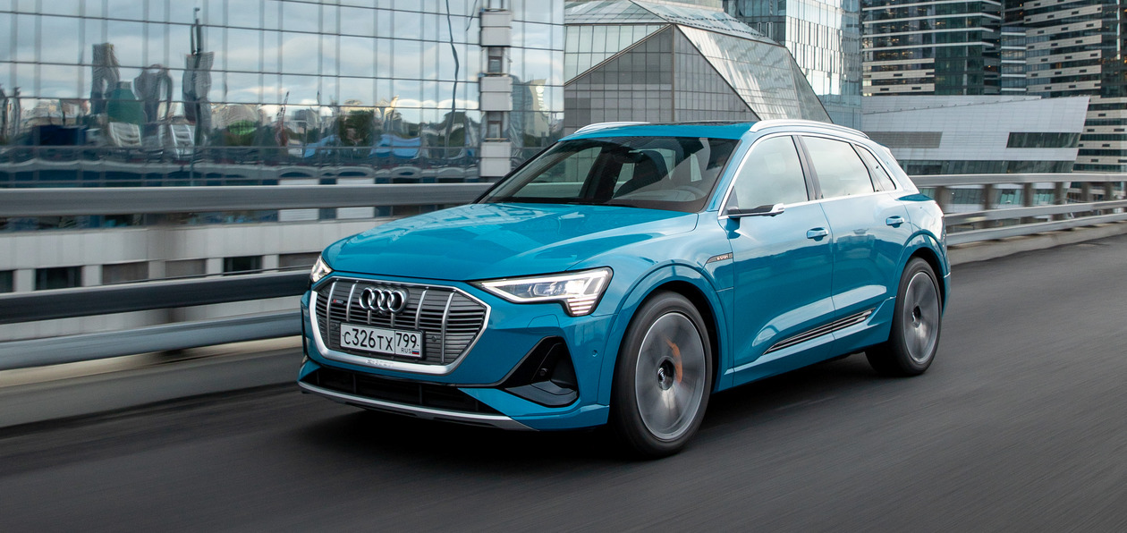 Встречаем Audi e-tron: первый тест немецкого электромобиля в России