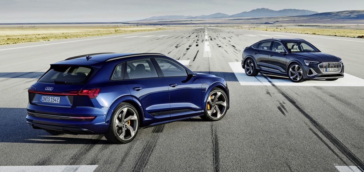 Электрокроссоверы Audi e-tron и e-tron Sportback получили новую топ-версию