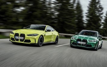 Новые BMW M3 и M4: фото, характеристики и цены в рублях