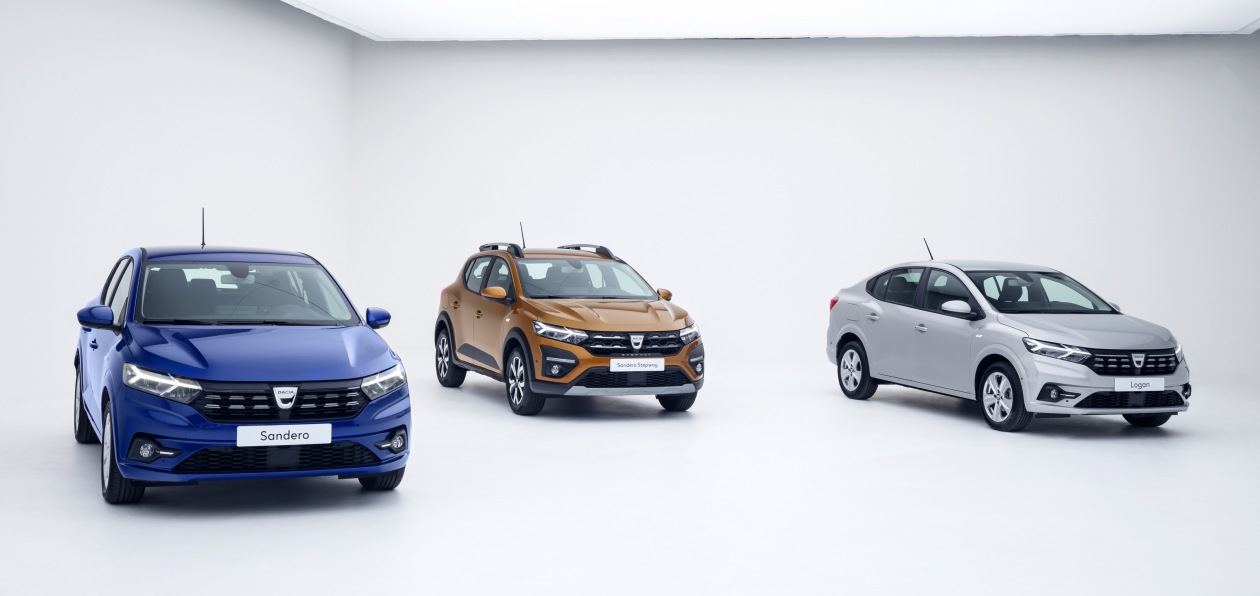 Renault представил новые Dacia Logan и Sandero