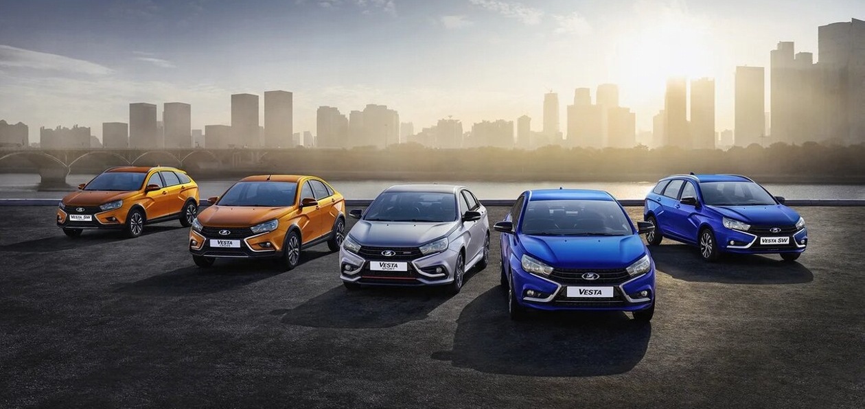 Семейству Lada Vesta исполнилось пять лет