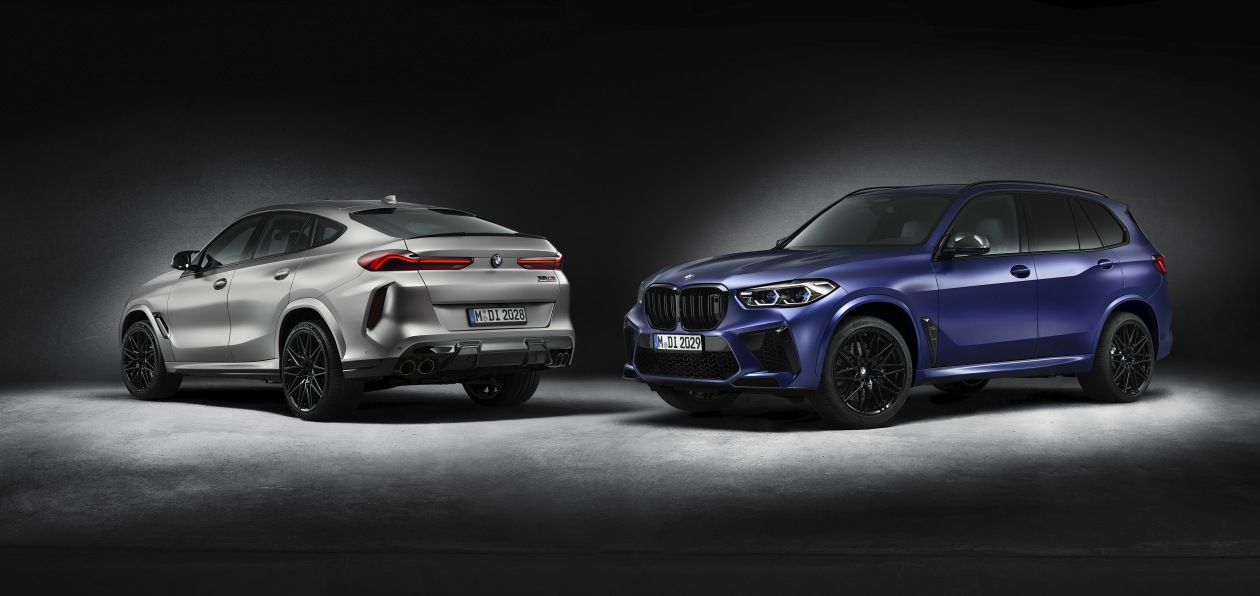 Топ-версии новых BMW X5 M и X6 M стали доступны в новой спецверсии