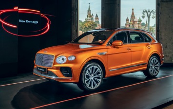 Новый Bentley Bentayga «доехал» до России