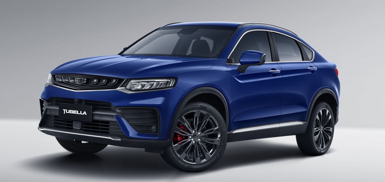 Geely представил в России купе-кроссовер Tugella