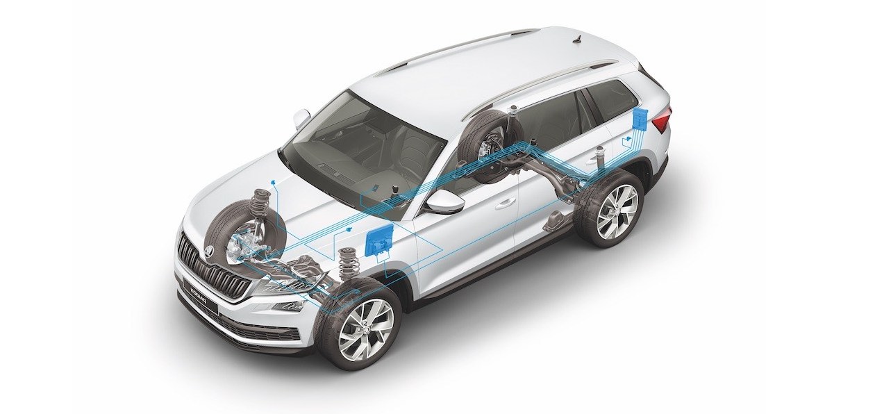 Skoda Kodiaq получил адаптивную подвеску в России