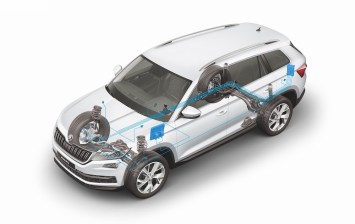 Skoda Kodiaq получил адаптивную подвеску в России