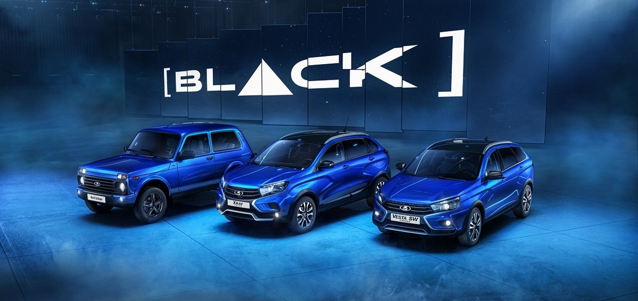 Lada 4x4 Urban и XRAY Cross стали доступны в «черной» спецверсии