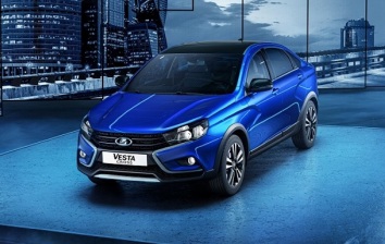 Lada Vesta Cross в «черной» спецверсии поступила в продажу