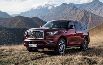Обновленный Infiniti QX80 «доехал» до России