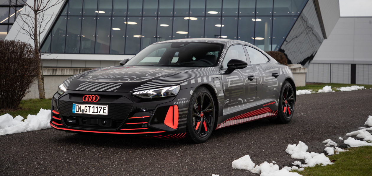 Новый Audi e-tron GT встал на конвейер