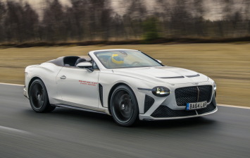 Bentley испытывает опытную версию нового Bacalar