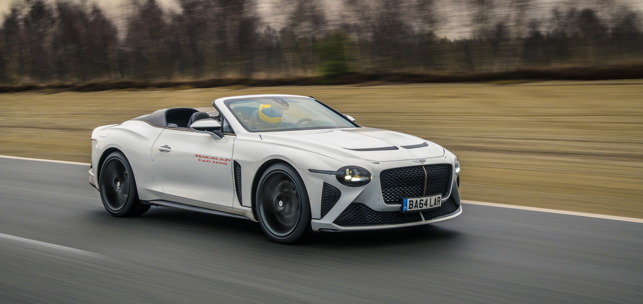 Bentley испытывает опытную версию нового Bacalar