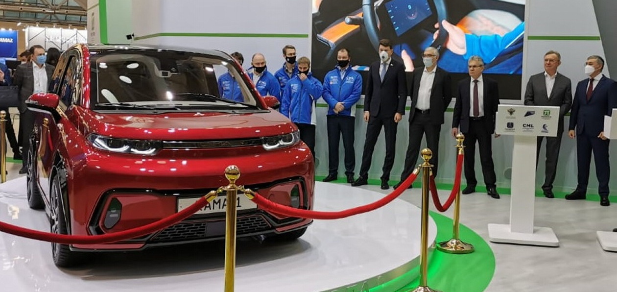 «КАМАЗ» представил электромобиль «Кама-1»