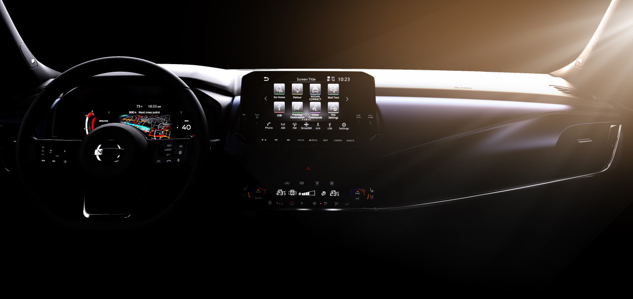 Nissan показал салон нового Qashqai