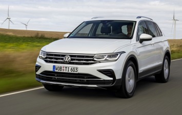 Гибридный Volkswagen Tiguan стал доступен для заказа