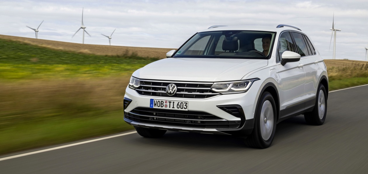Гибридный Volkswagen Tiguan стал доступен для заказа