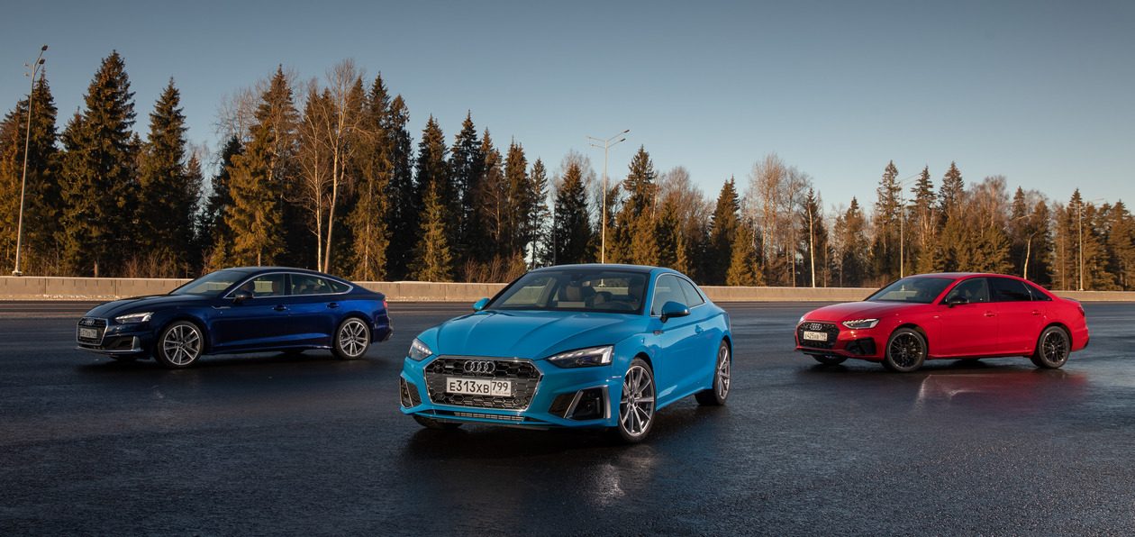 Тест-драйв обновленных Audi A4 и Audi A5: конец даунсайзингу