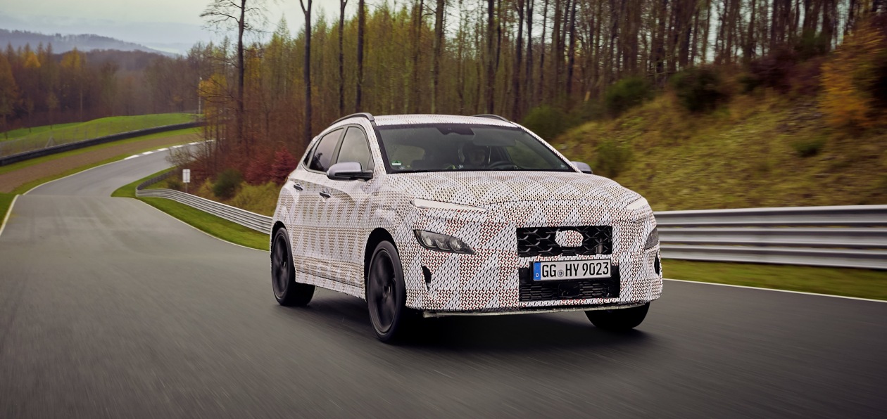 Hyundai готовит «заряженную» версию Kona