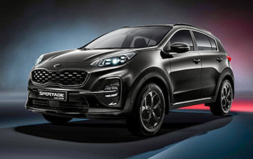 Кроссовер Kia Sportage в исполнении Black Edition доехал до России