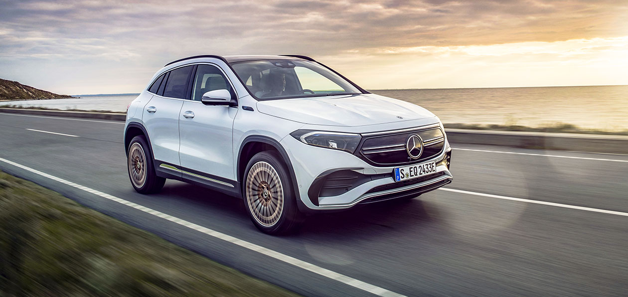 Mercedes представил компактный электрокроссовер EQA