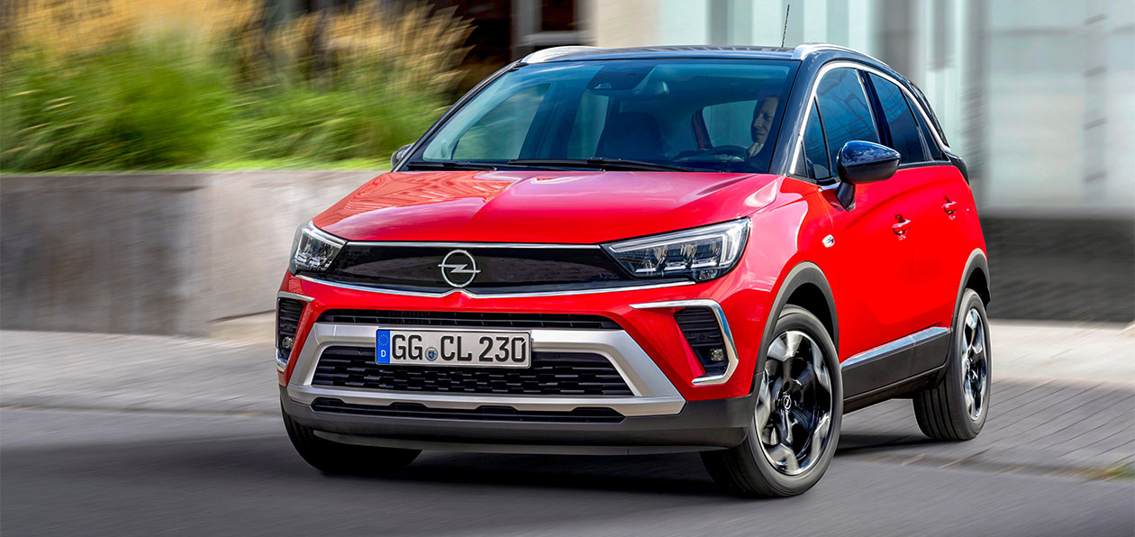 В Россию «едет» новый Opel Crossland