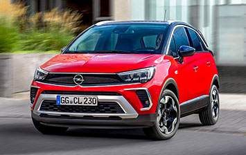 В Россию «едет» новый Opel Crossland
