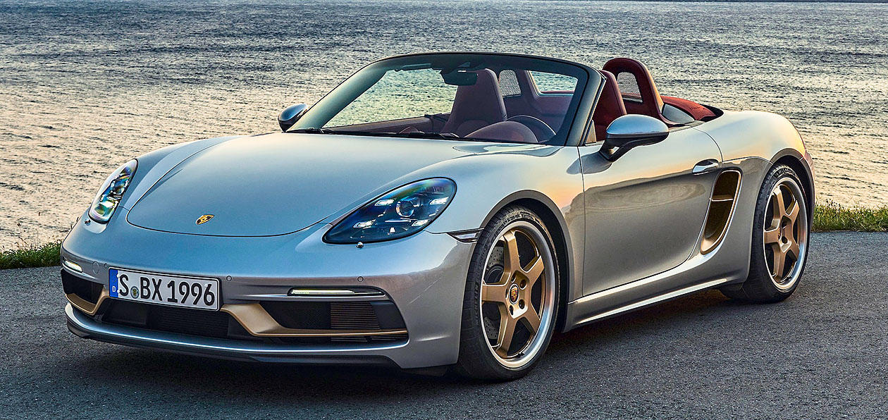 Porsche выпустит модель Boxster в «юбилейной» спецверсии