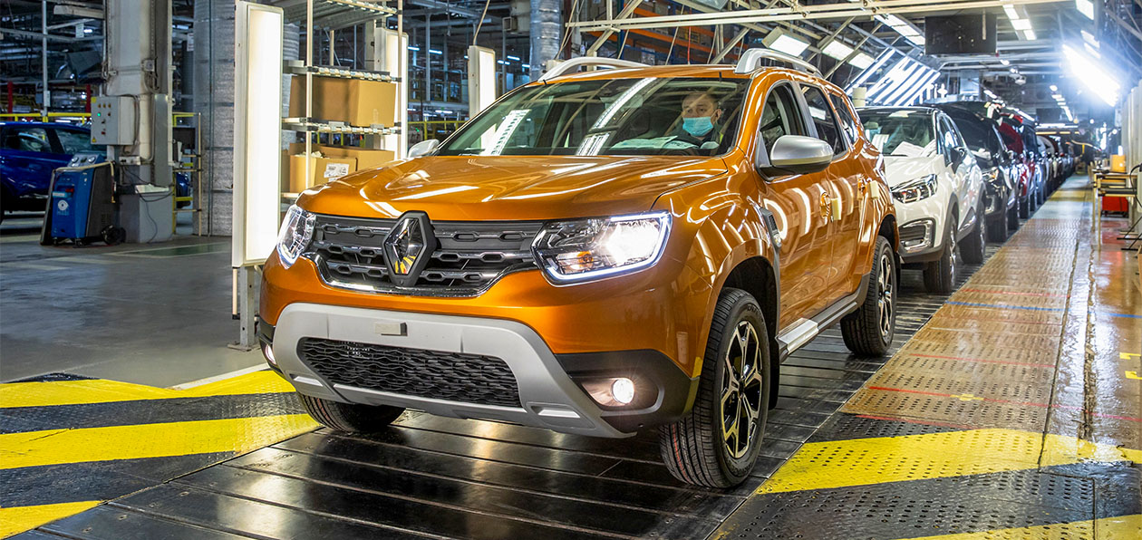 Новый Renault Duster начал выпускаться на «Автофрамосе»