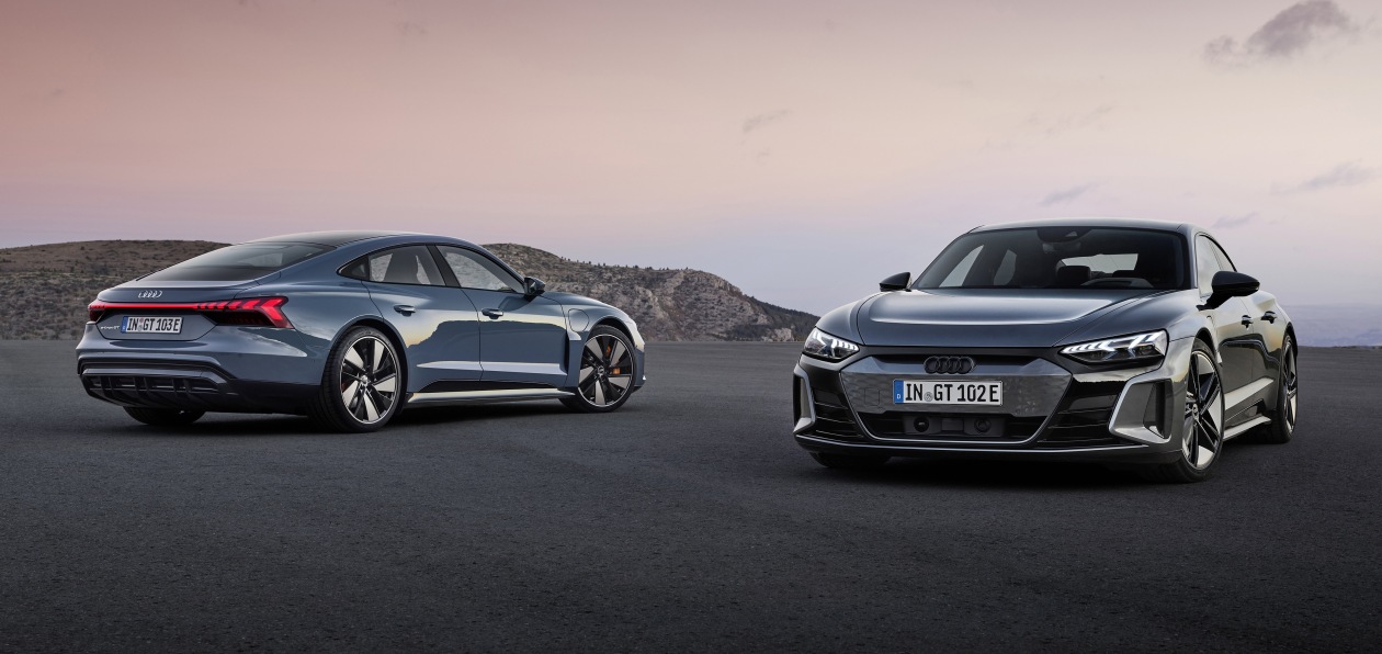 Audi представила новый e-tron GT