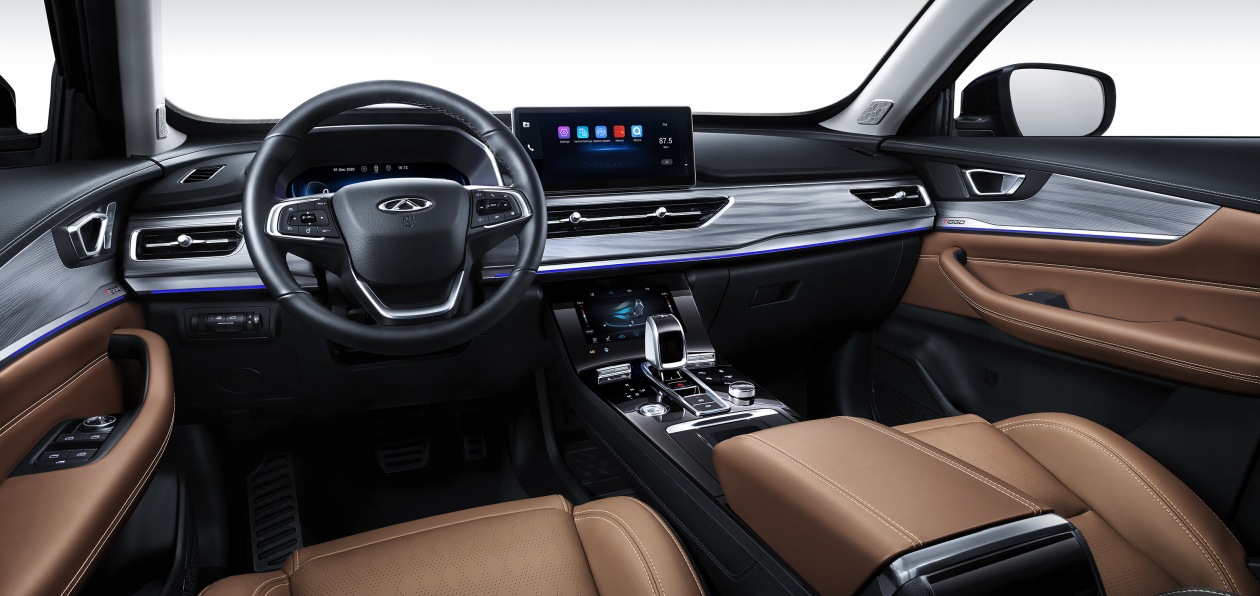 Chery показал, как будет выглядеть внутри новый Tiggo 8 Pro