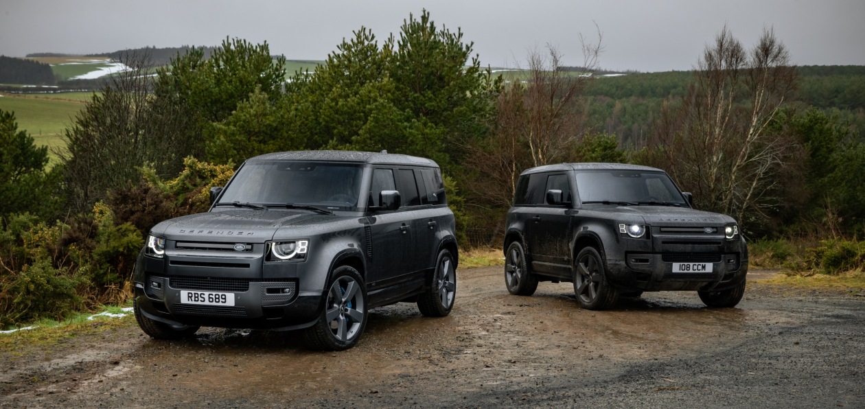 Новый Land Rover Defender получил мотор V8