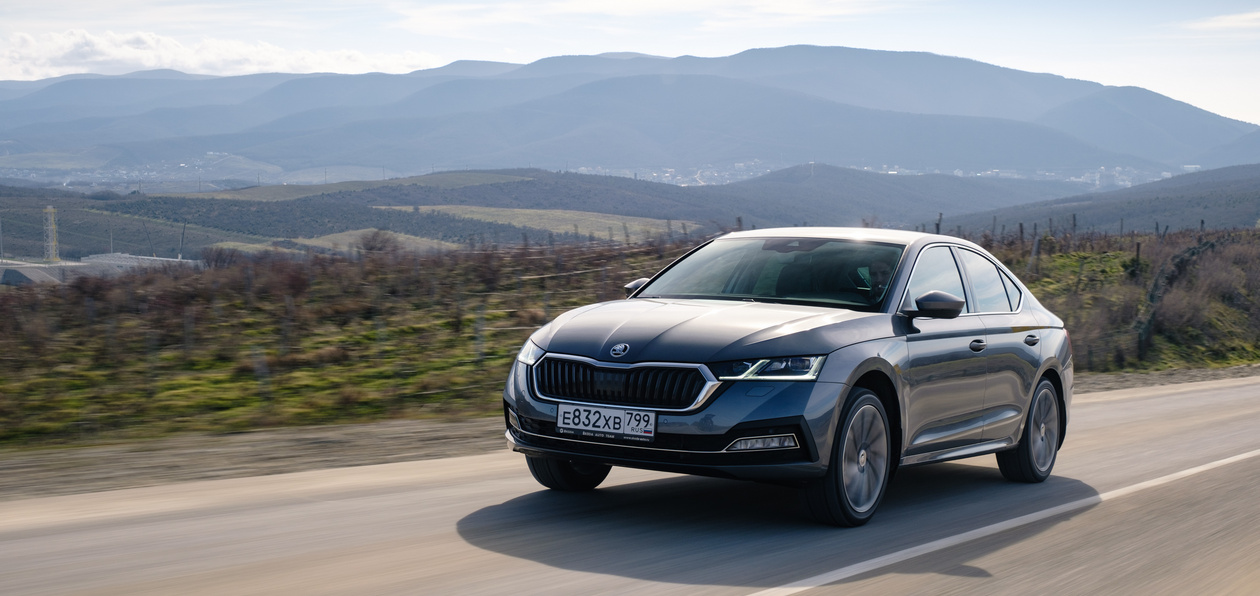 Тест-драйв Skoda Octavia IV: компактный бизнес-класс