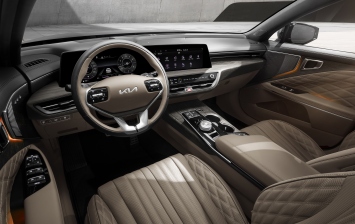 Kia показала интерьер нового K8