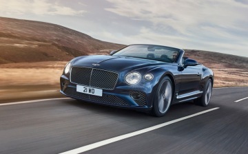 Bentley представила открытую версию нового Continental GT Speed