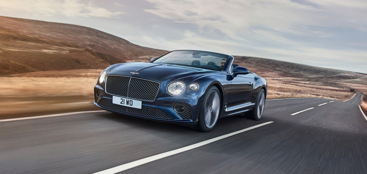 Bentley представила открытую версию нового Continental GT Speed