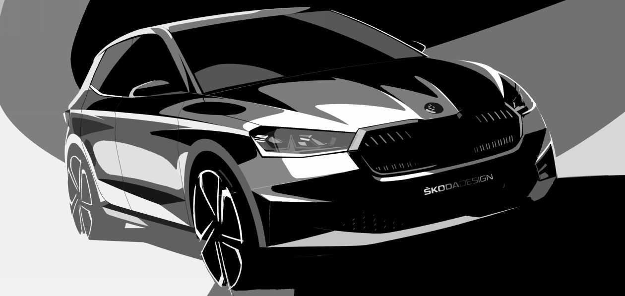 Skoda показала, как будет выглядеть новая Fabia