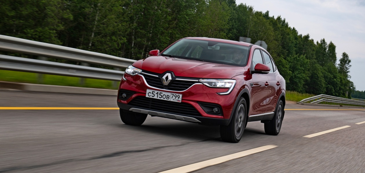 Renault Arkana нового модельного года поступил в продажу в России