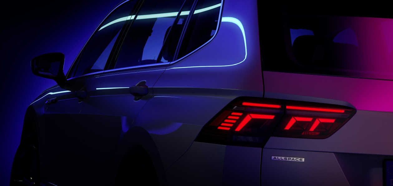 Volkswagen готовит к премьере обновленный Tiguan Allspace